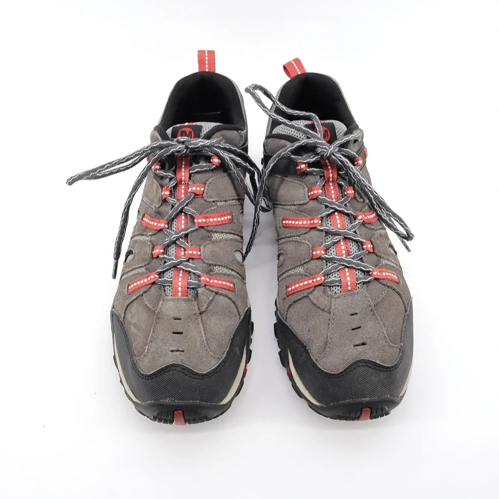 Merrell Crosslnder Vent J343406C Suede Mesh Hiking Shoes‎ Brown Mens 11.5